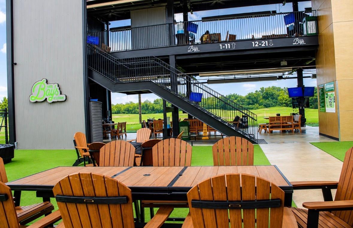 The entrance to The Bays at Fairways at GLC